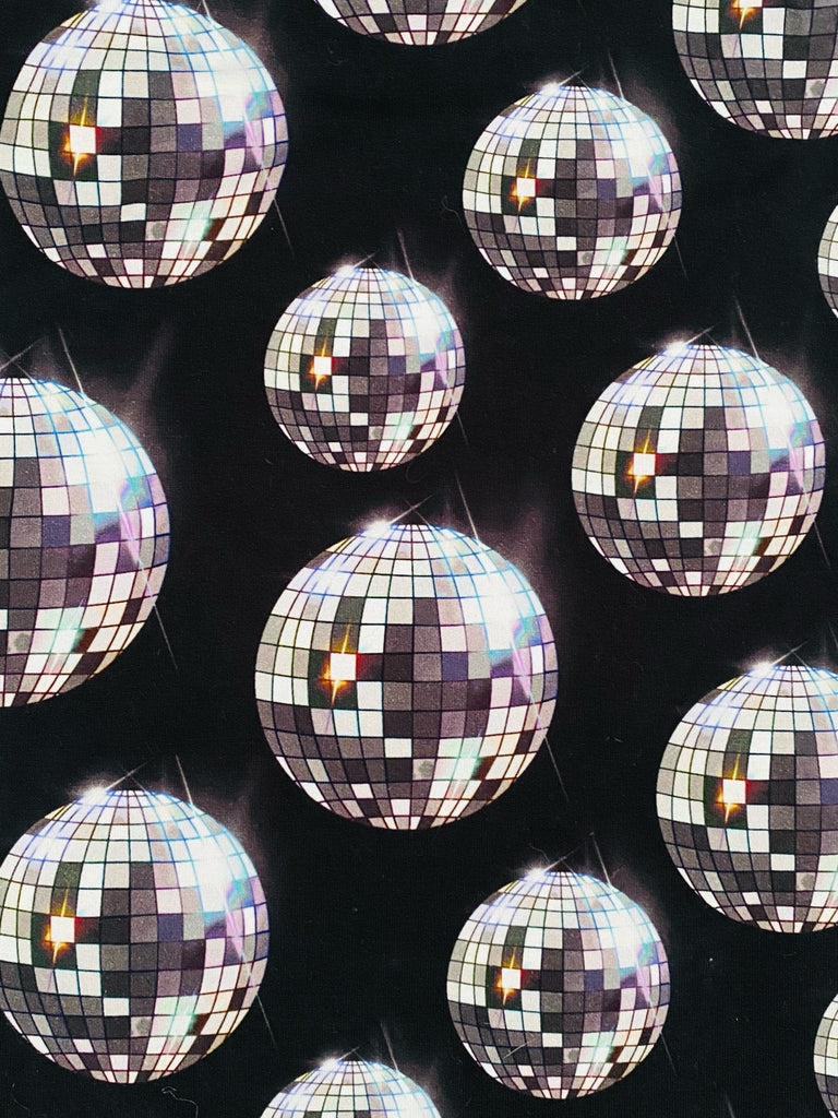 Black Disco Ball Reversible Catsuit House of Happy Threads