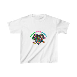 Open image in slideshow, Peace, Love and Disco T-Shirt - White
