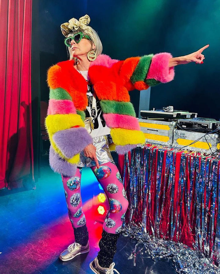 Pink Disco Ball Adult Leggings House of Happy Threads