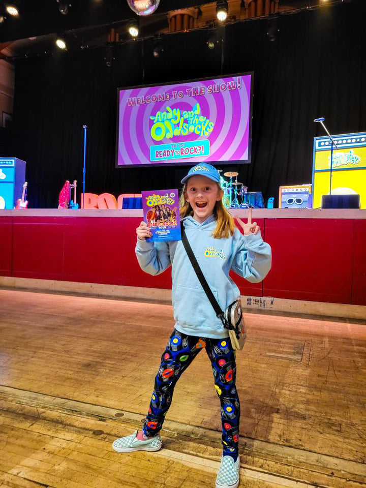 Blue Vinyl Leggings House of Happy Threads