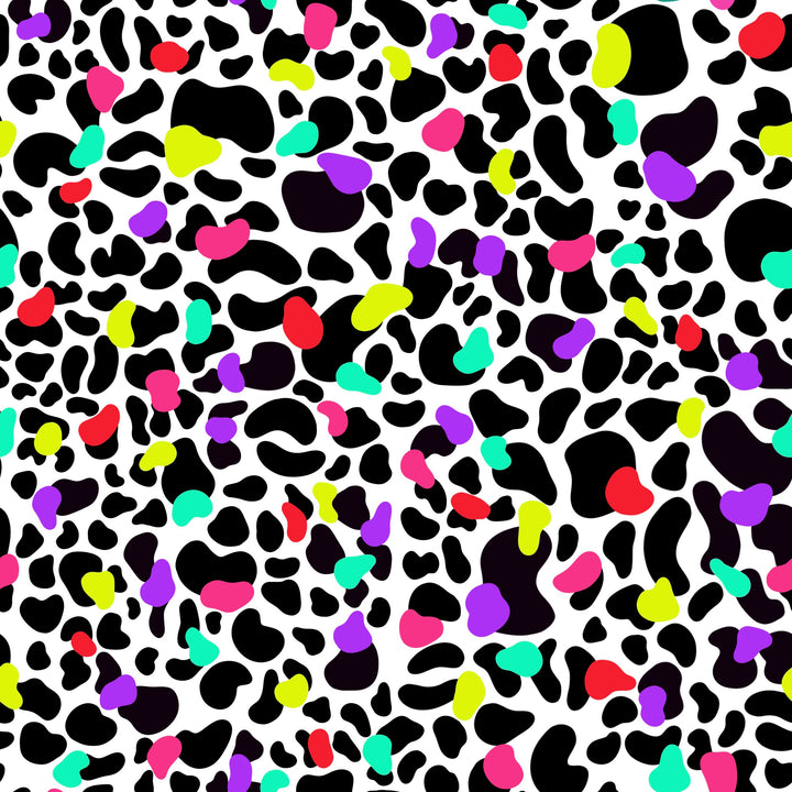 UV Glow Animal Print Short Legged Reversible Romper House of Happy Threads