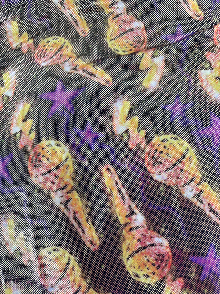 Comedy Gold (Holographic) Design by Funny Mummy Leggings House of Happy Threads
