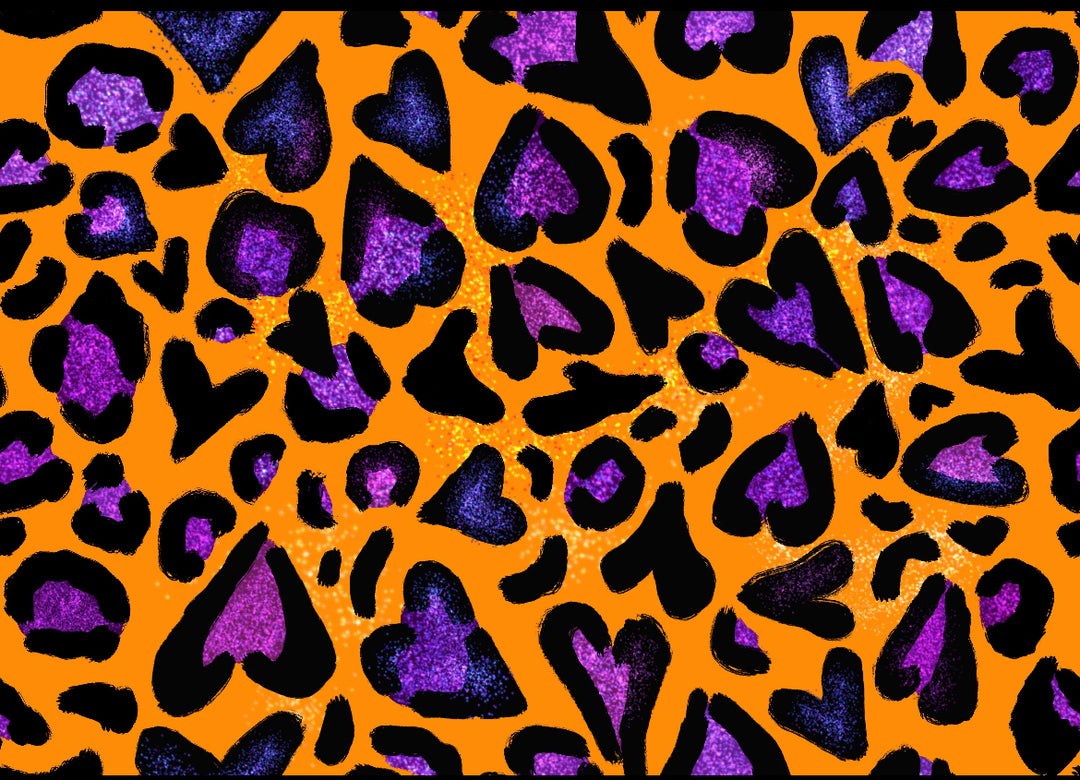 I Love Leopard Reversible Catsuit House of Happy Threads