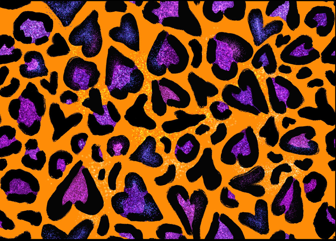 I Love Leopard Tank Top (Crop) House of Happy Threads