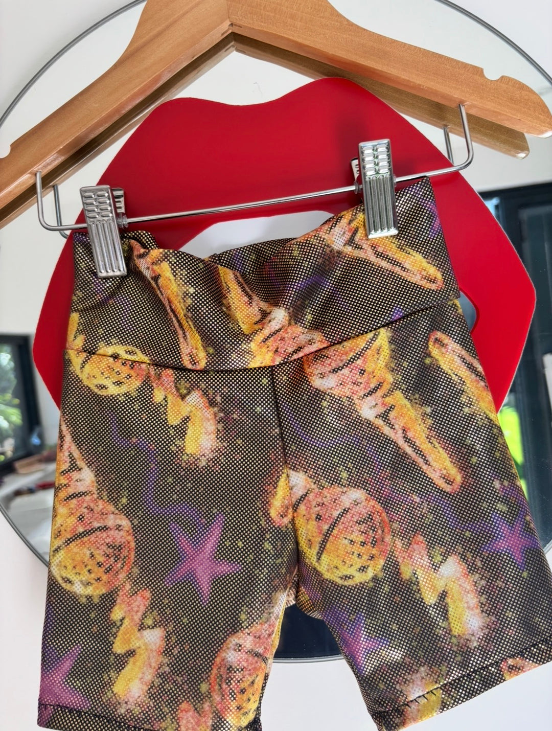 Comedy Gold (Holographic)Design by Funny Mummy Kids Shorts House of Happy Threads