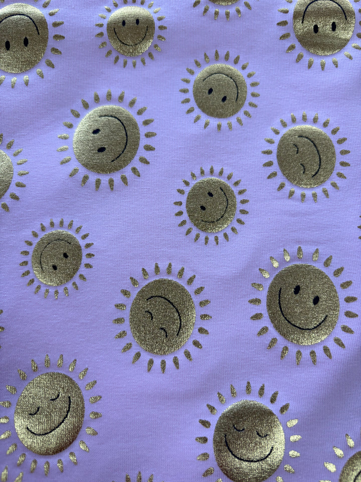 Gold Metallic Sunshine Leggings (Pink) Sold Out House of Happy Threads