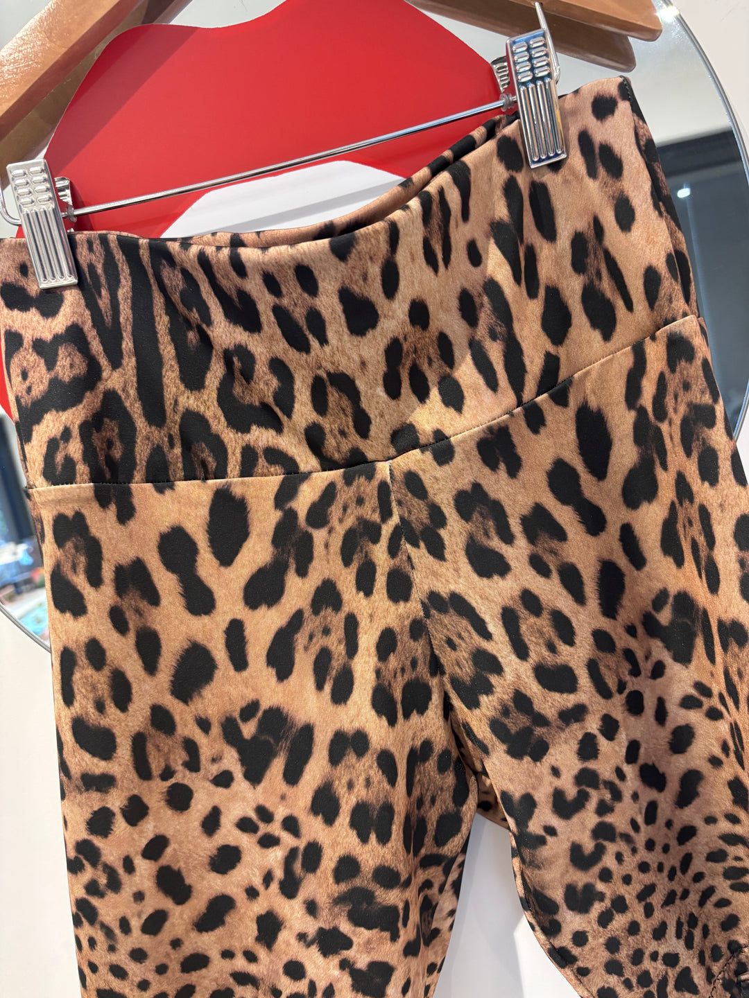 NEW! Leopard Print Lycra Stretch Cycling Shorts House of Happy Threads