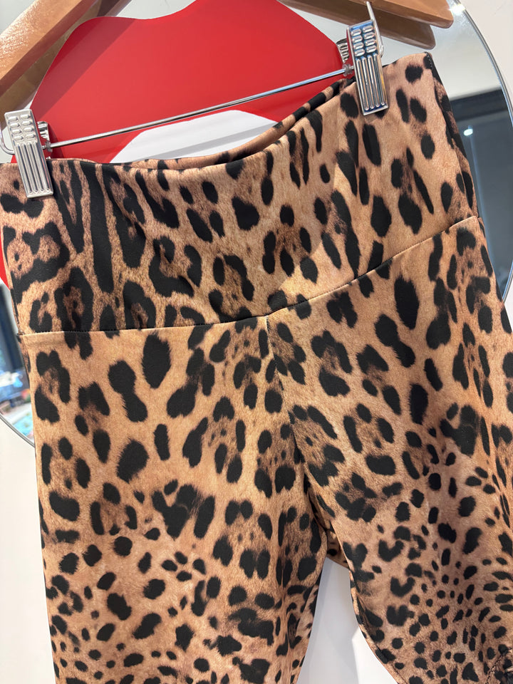 NEW! Leopard Print Lycra Stretch Cycling Shorts House of Happy Threads