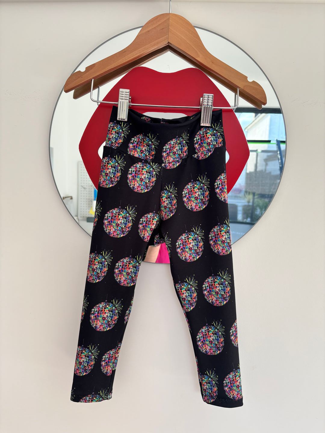 Neon Disco Ball Leggings (New!) House of Happy Threads