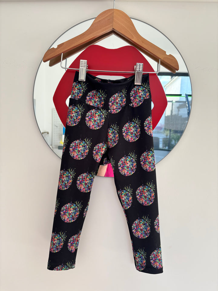 Neon Disco Ball Leggings (New!) House of Happy Threads