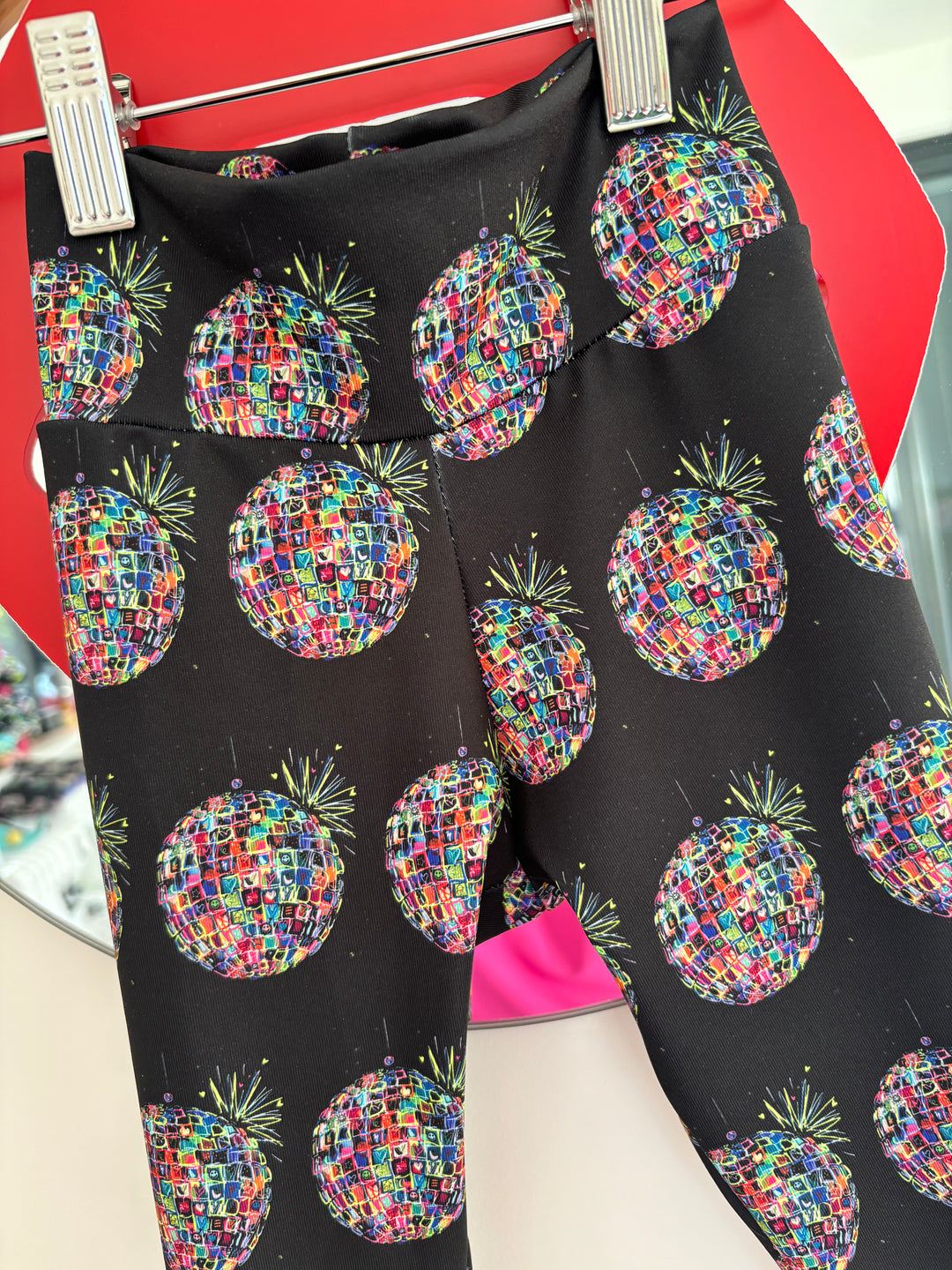 Neon Disco Ball Leggings (New!) House of Happy Threads