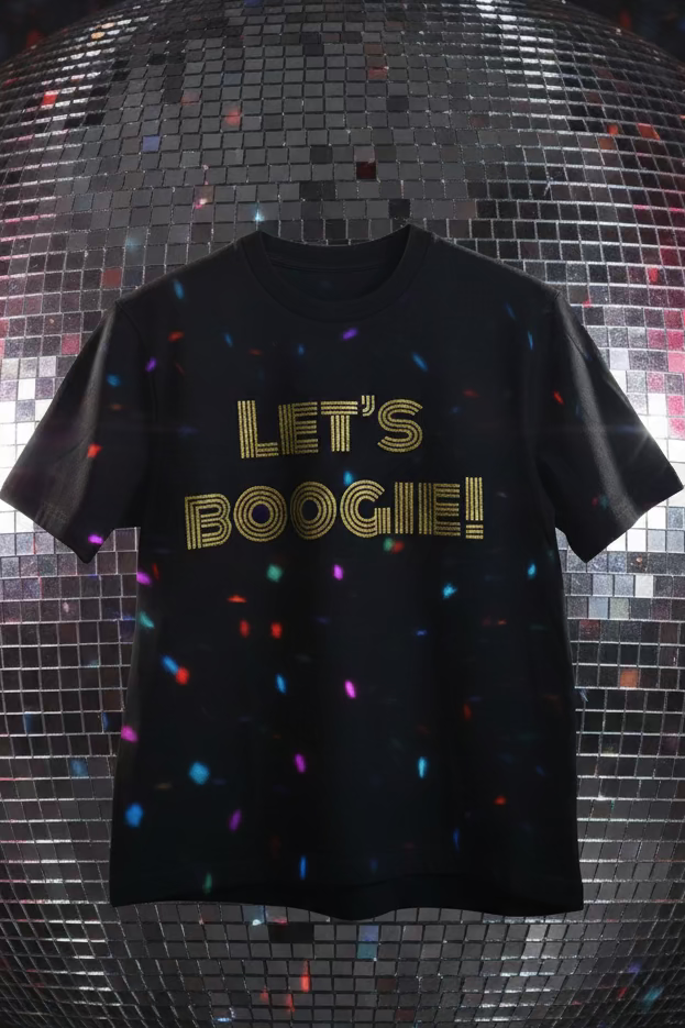 New! Let’s Boogie! T-shirt House of Happy Threads