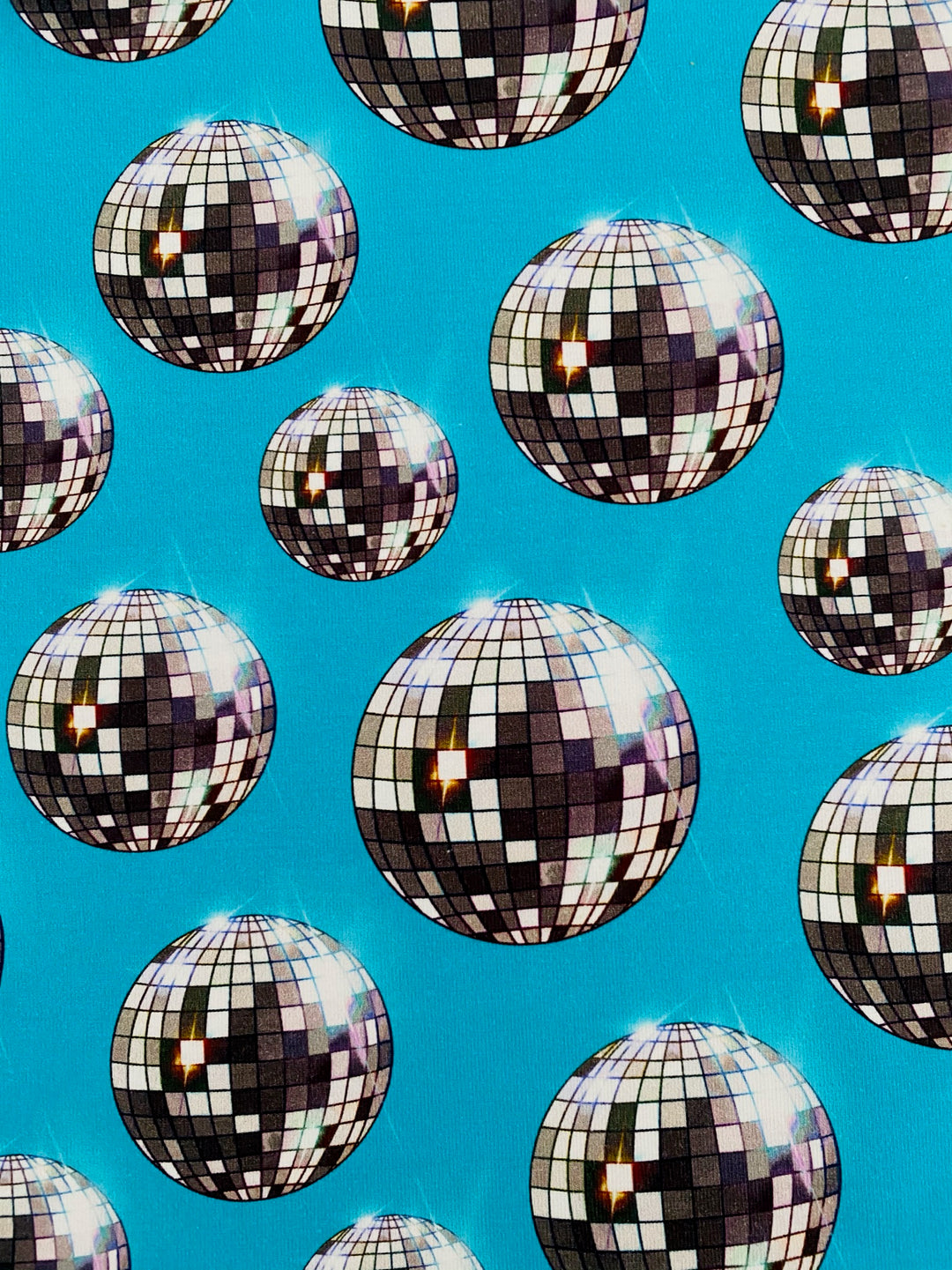 Teal Disco Ball Harem Pants House of Happy Threads