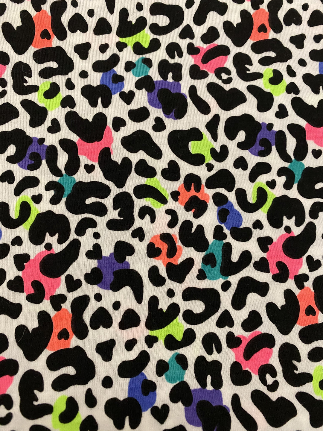 UV Glow Neon Animal Print Skirt House of Happy Threads