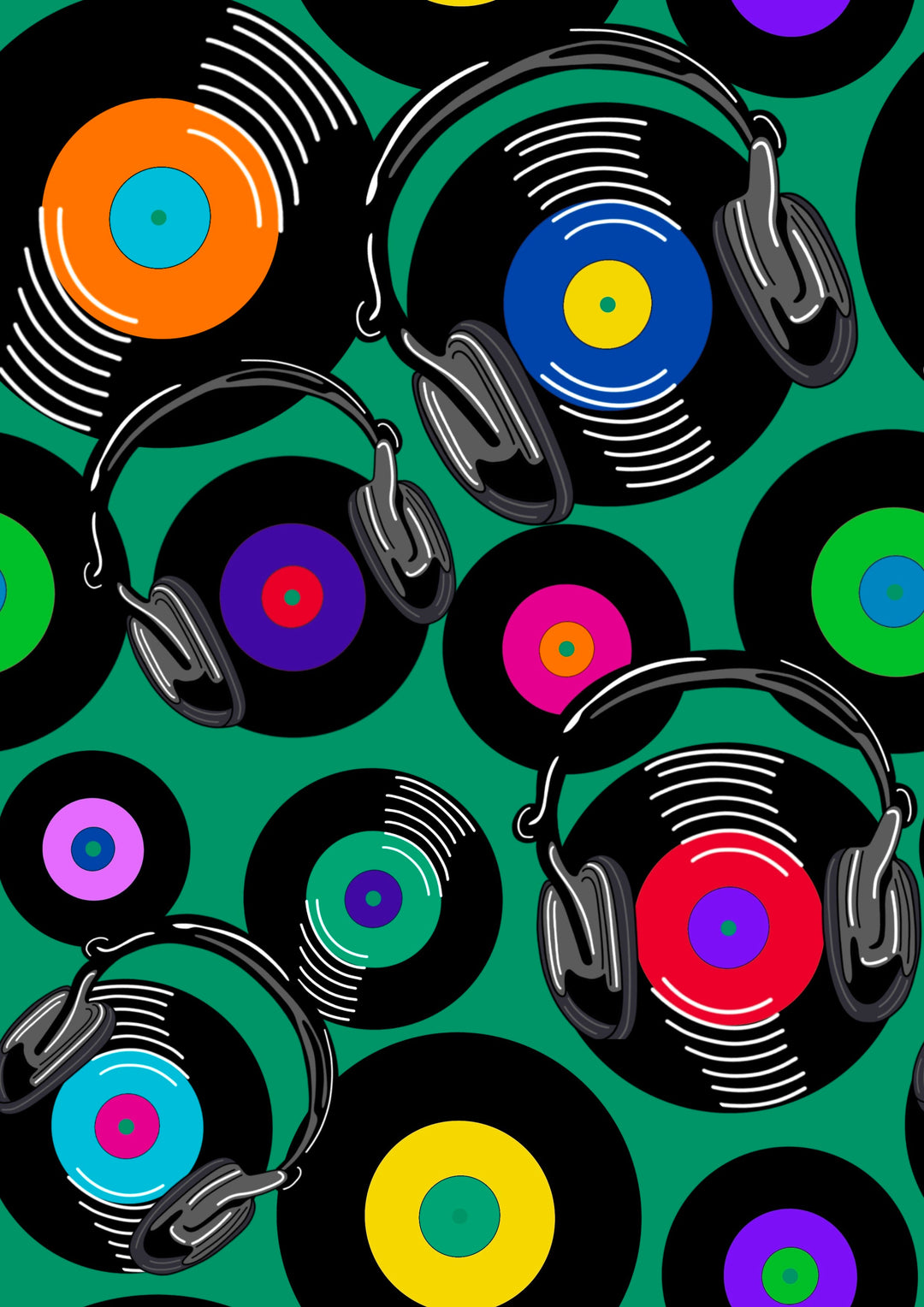 Green Vinyl Regular Top Co Ord House of Happy Threads