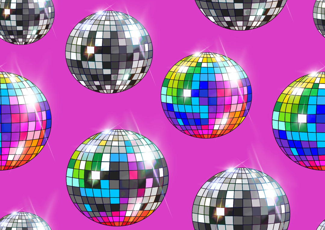 Pink Disco Balls Reversible Catsuit House of Happy Threads